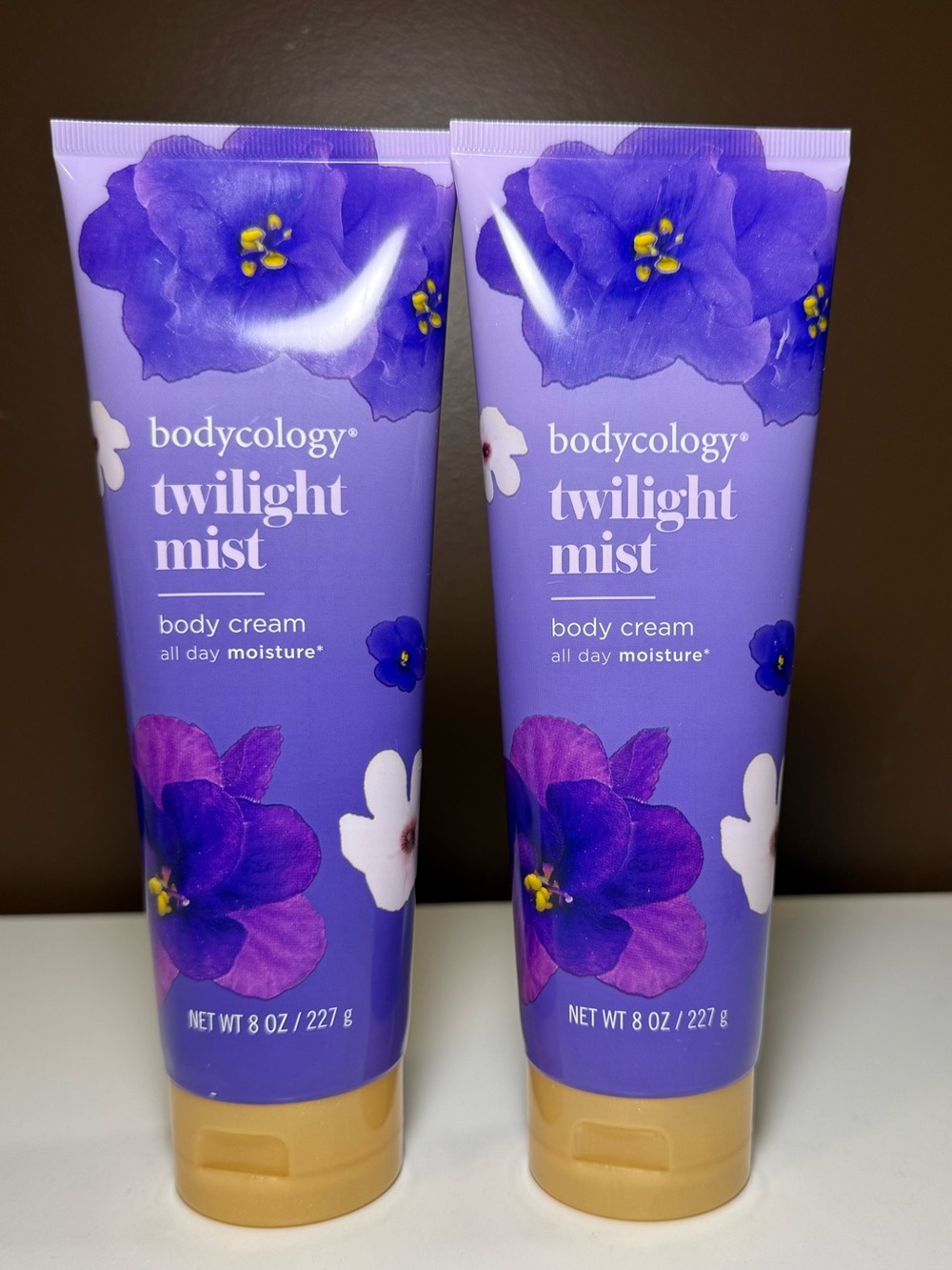 2 PACK Twilight Mist by Bodycology, 8oz Moisturizing Body Cream NEW